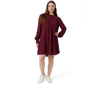 NWT Chaps Burgundy/Maroon Dress